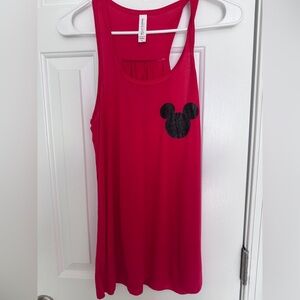 2 Disney tank tops (flowy)